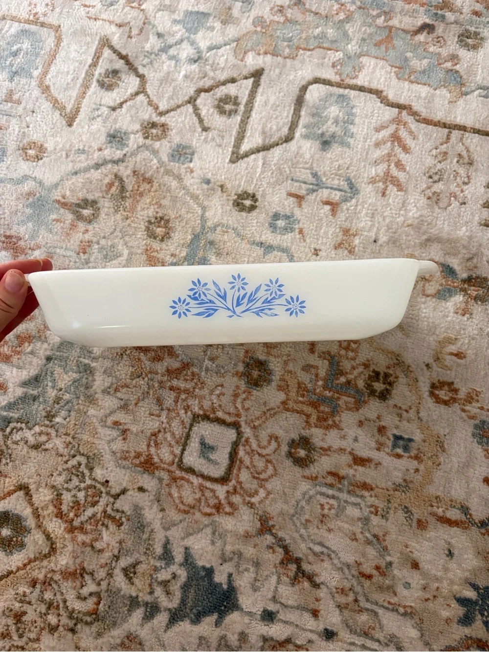 Anchor Hocking White Milk Glass Dish
